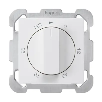 Interruttore temporizzato INC 0…120min kallysto meccanico 16A, bianco 