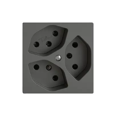 Presa EDIZIO.liv SNAPFIX® 3×T13 grs 
