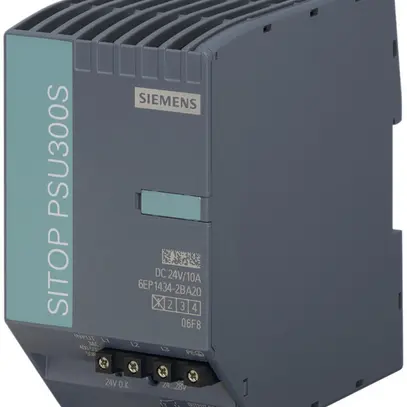 Stromversorgung Siemens SITOP PSU300S, IN:400…500VAC, OUT:24VDC/10A 