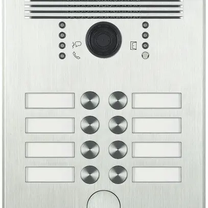 Citofono porta INC con video Bticino 2×4 pulsanti inoss. 