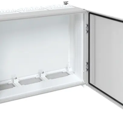 Armoire murale Hager univers porte pleine CP II IP55 800×800×275mm RAL 7035 