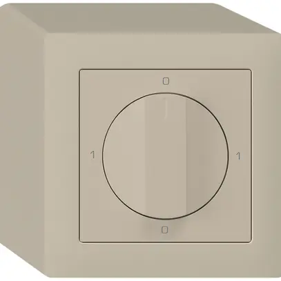 Interrupteur rotatif AP kallysto 2/1L beige 0-A-0-H avec manette 
