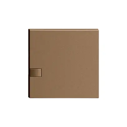 Touche 1/1 KNX/électron.s.LED EDIZIOdue commande simple coffee 