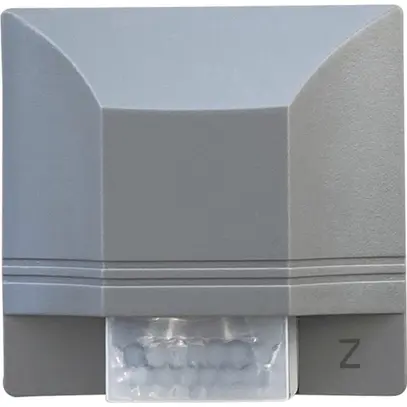 Rilevatore di movimento AP Z-Licht Sensgard IP65 2000W 2.5m PIR 180° grigio 