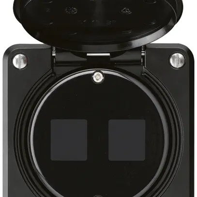 Kit de montage ENC robusto HMS IP55 noir pour 2×module pour combinaison 