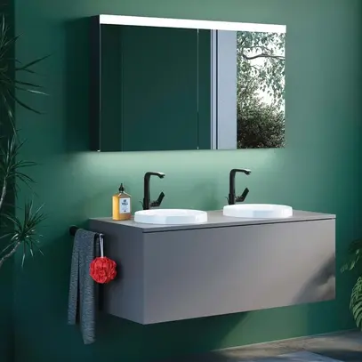 Armoire miroir Schneider LOP 60/1/LED/L, 3000K, blanc 