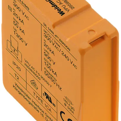 Parafoudre de rechange Weidmüller VPU AC II 0 300/50 Y 