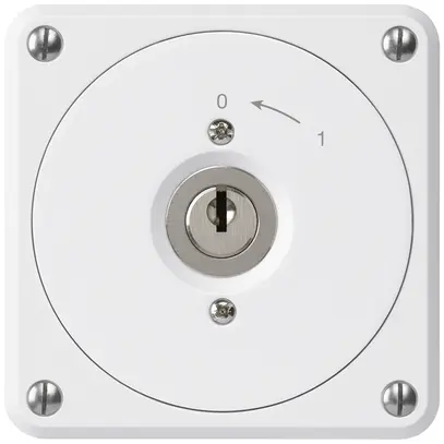 Contact pivotant à clé ENC robusto blanc sans clapet 1P pour combinaison 
