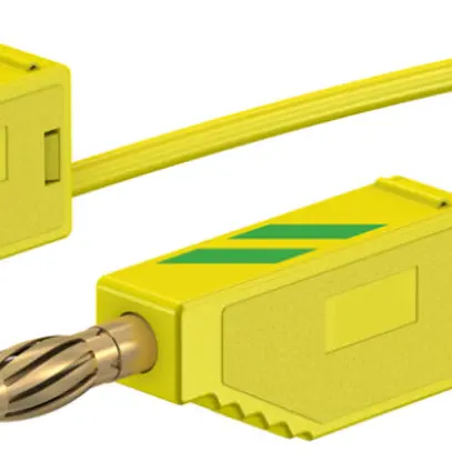 Messleitung ELBRO, PVC 100cm, grün/gelb 