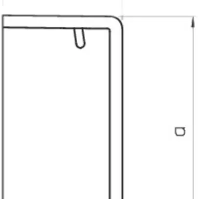 Piastra terminale Bettermann p.canale d'installazione WDK bianco puro 10×20mm 