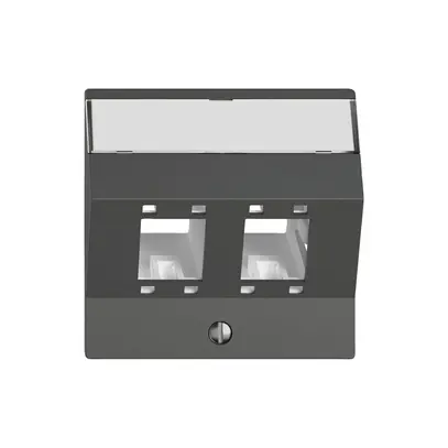 Kit de montage EDIZIO.liv SNAPFIX® pour freenet cat.5e/6 adaptateur 2× grf 