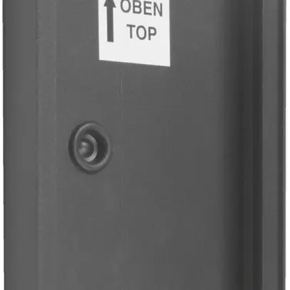 Scatola AP per citofono Hager elcom.one 218×92×28.5mm alluminio nero 