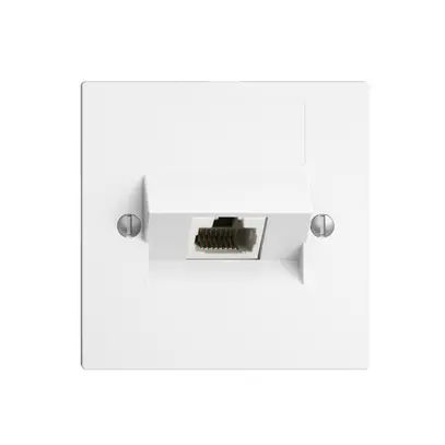Presa INC 1×RJ45/u 4P ITplus EDIZIOdue bianco 