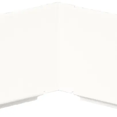 Couvercle pour angle extérieur/intérieur tehalit EK 115110, blanc trafic 