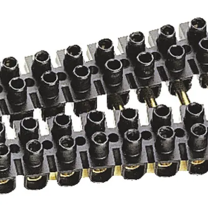 Morsettiera Suprem 2×12×6mm² nero 