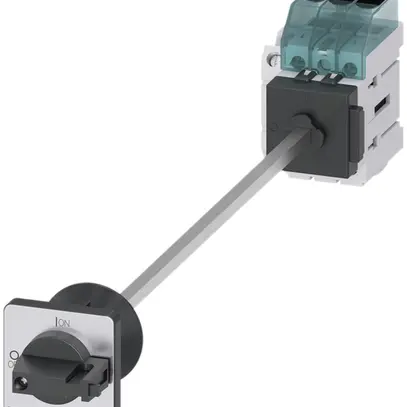 Sezionatore di carico Siemens SENTRON 3LD3 pavimento 16A 3L +1Ch/1R 48×48mm ne 