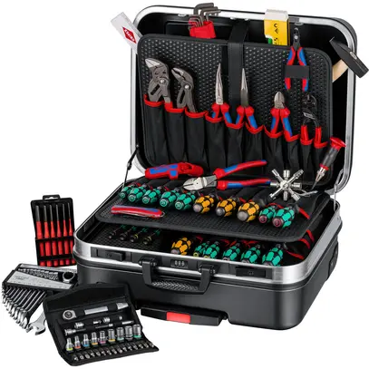 Valigia per utensili KNIPEX "BIG Basic Move" Mechanik 90 pezzi 