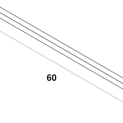 Câble de raccordement SLV BATTEN 2×0.75mm² blanc 