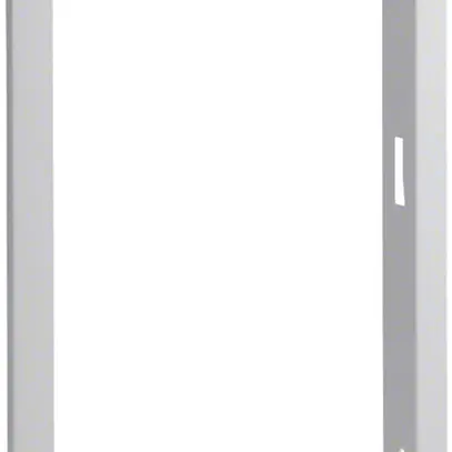 Cornice senza porta Hager volta 3-file 348×630×9mm IP30 bianco puro 