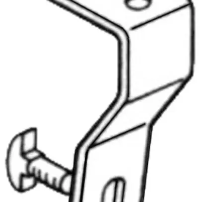 Morsetto Lanz 110mm zinc. 