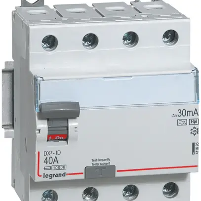 Disgiuntore monoblocco Legrand 4P 25A 30mA tipo F 