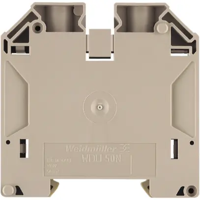 Morsetto di passaggio Weidmüller WDU N connessione a vite 50mm² TS35 beige 