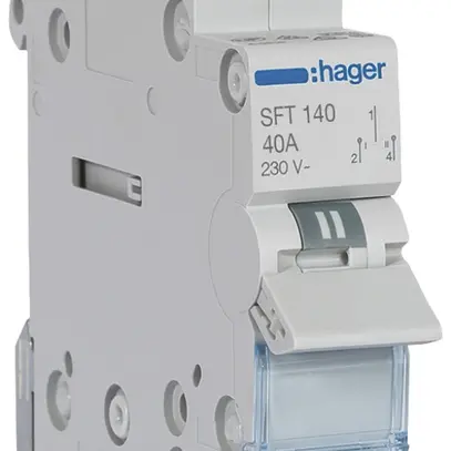 Invertitore AMD Hager 40A 230V 0 chiusura 0 apertura 1 invertitore 1UM 