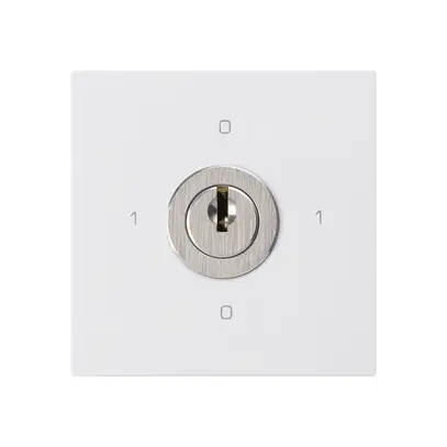 Inserto interruttore a chiave kallysto 0/1L bianco con serratura Kaba 8 