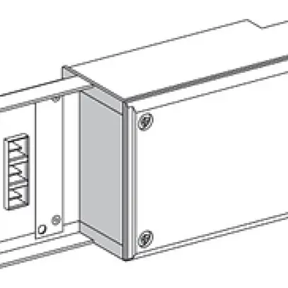 Alimentazione laterale Canalis KNA 100A 230…500V 3L+N+PE bianco IP55 