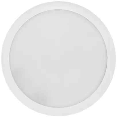 Plafoniera/lpda muro LED INFINI 1000lm 15W HF orologio Ø300mm bianco 