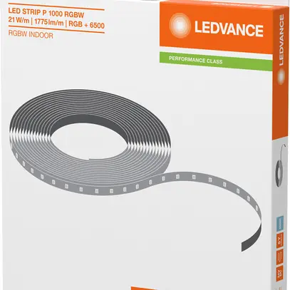 Ruban lumineux LED LEDVANCE PERFORMANCE IP20 24V 21W 1775lm RGBW 965 VAR 5000mm 