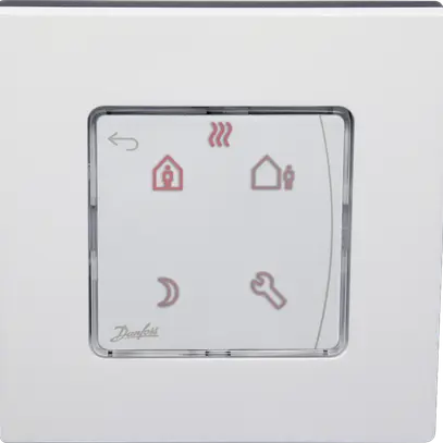 Raumthermostat Icon Display H/C, AP Aufputz mit Display 230V Heizen/Kühlen 