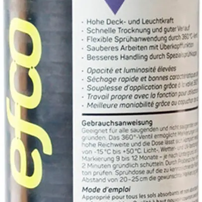 Spray de marquage TILCA MAR FLUO OFA FLUO fluorescent jaune 500ml 
