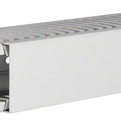 Canale di cablaggio HA7 80×60 grigio chiaro 
