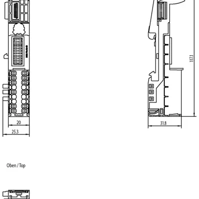 Unité de base API Siemens SIMATIC ET200SP C0 BU20-P6+A2+4D, push-in 