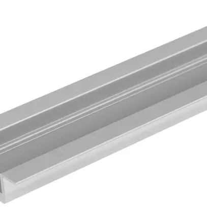 Profilo a flangia LDV FLAT PF01/UW/22×6/10/2, larghezza utile 10mm, 2m, al 