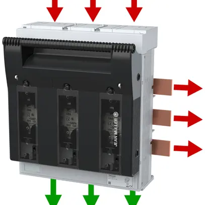 Interruttore sezionatore HPC KETO-3-3/60/AOU/F/EST NH3 690V 630A 120kA 3P 