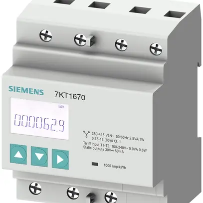 Apparecchio di misura Siemens SENTRON 3L M-Bus L-L 400V, L-N 230V, 80A 