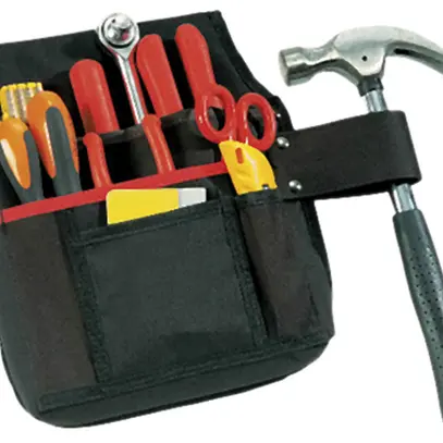 Sacoche à outils Plano sans ceinture, noir 