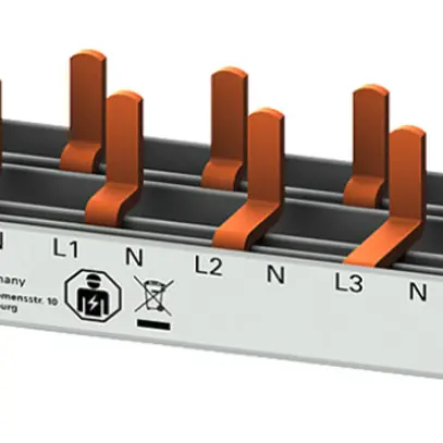 Barra collettrice Siemens SENTRON 5ST37730 per Compatto, 3LN 10mm² 60TE 