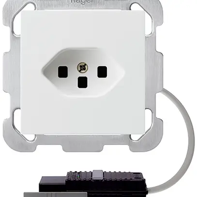 Prise INC T23 kallysto blanc adapt. câble rond 5P L2&boîte G2704 
