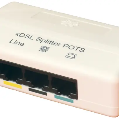 Splitter xDSL AP POTS 3×RJ45 UTP con micro filtro 