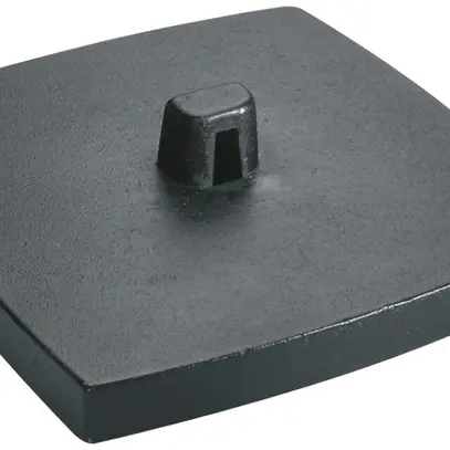 Pied-support pour DA200 1×, noir graphite, tehalit avec fixation flex 