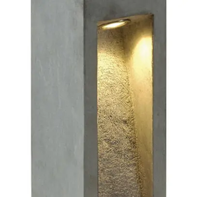 Lampadaire LED SLV ARROCK STONE 50, 6W 350lm 3000K IP44 gris 