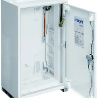 Armoire murale Hager univers avec porte CP I IP54 550×500×205mm 