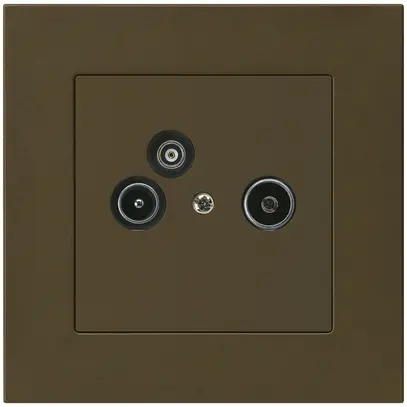 Prise pour antenne ENC R/TV/données kallysto.pro 2GHz 14db brun 