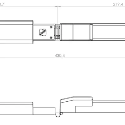 Kit pour luminaire de sécurité Sylvania LifeSave DAST 3W LED 3h AT 