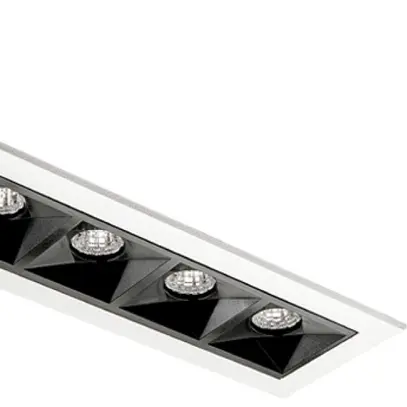 Plafonnier LED INC SG Inspire 8W 500lm 920…940 VAR 163×62mm blanc 