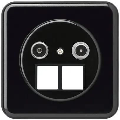 Prise multimédia ENC basico TV-R montage C 23dB 2GHz noir 