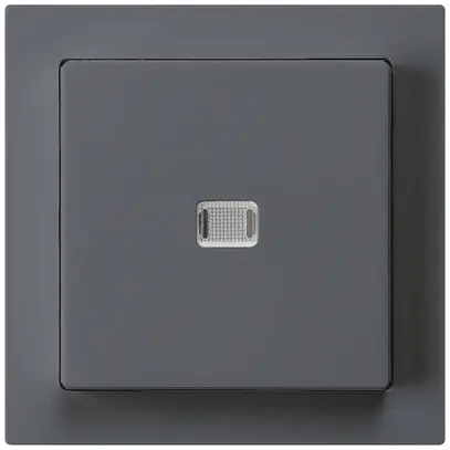 Interrupteur poussoir lumineux ENC kallysto 6/1P anthracite 